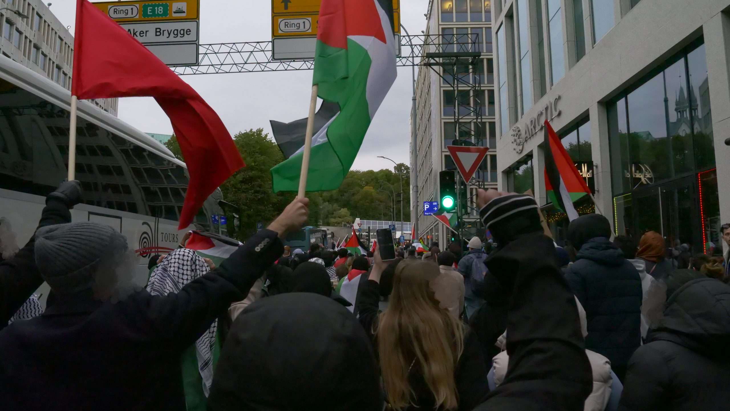 Oslo: Demonstrasjon i solidaritet med Palestina